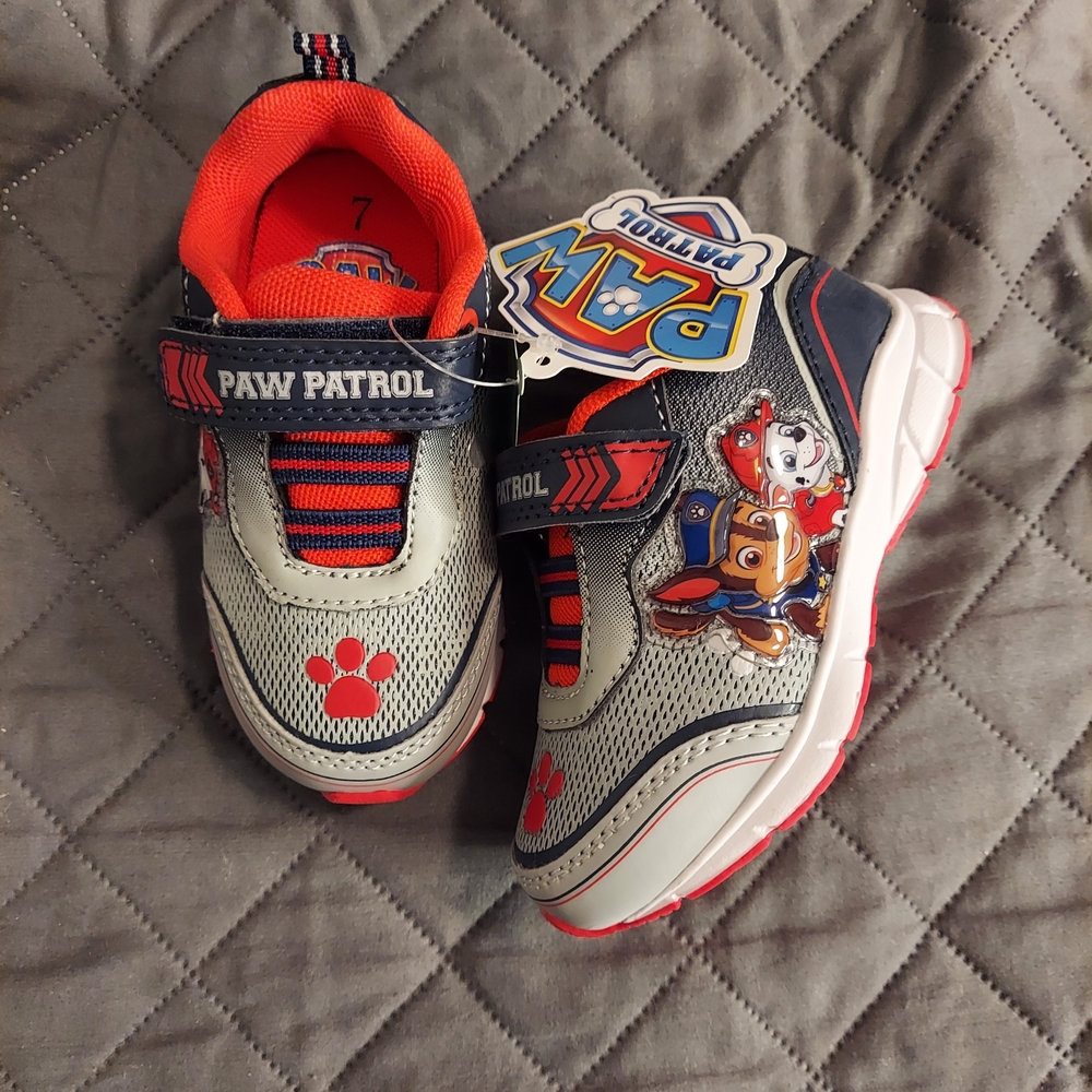 Boys Red Paw Patrol Kids Shoes